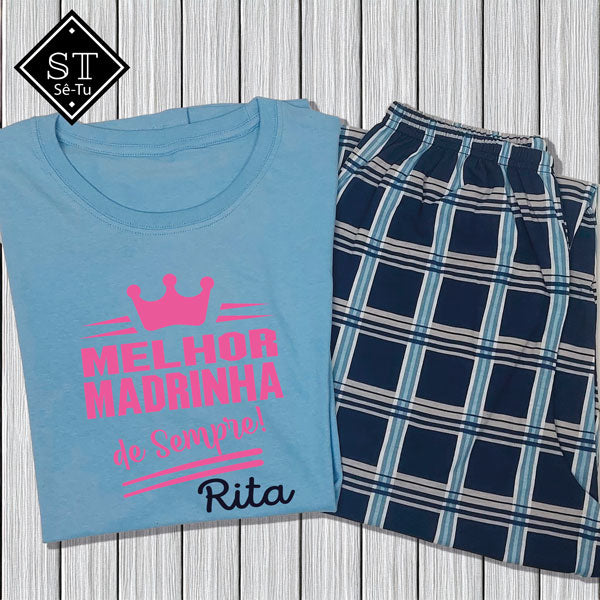 Pijama Melhor Madrinha de Sempre